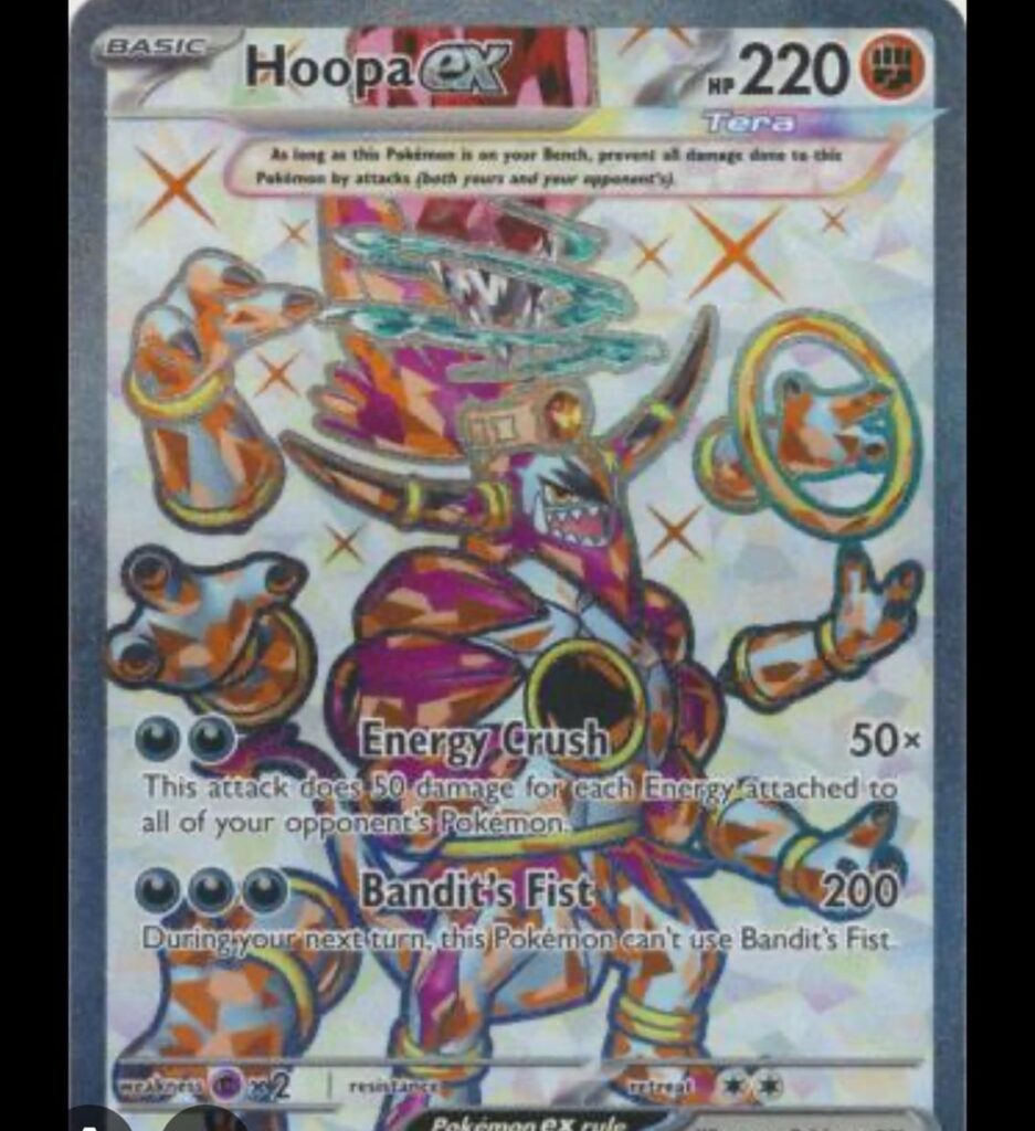 Ex full arts with white backgrounds