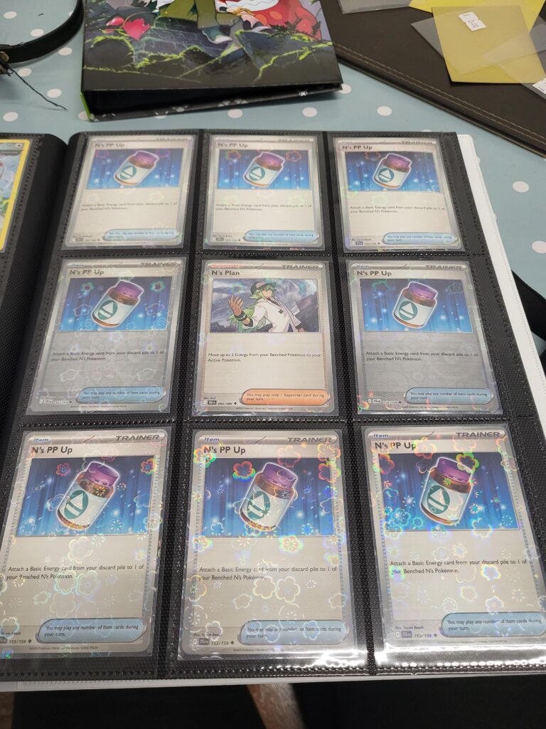 Important Binder Page !!