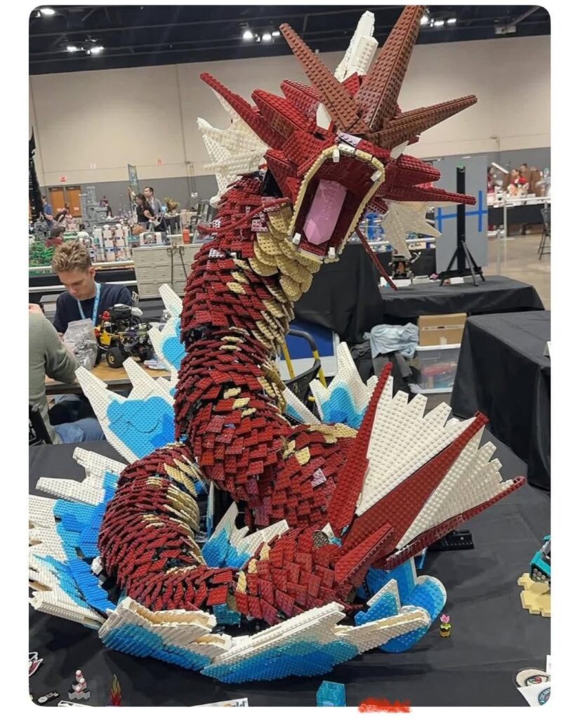 The legendary shiny gyarados