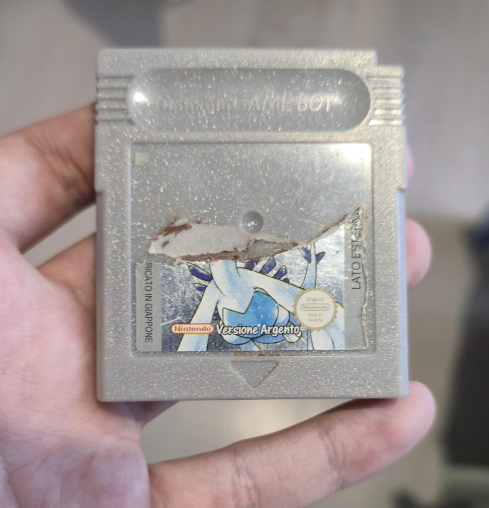 Pokemon sticker ruined