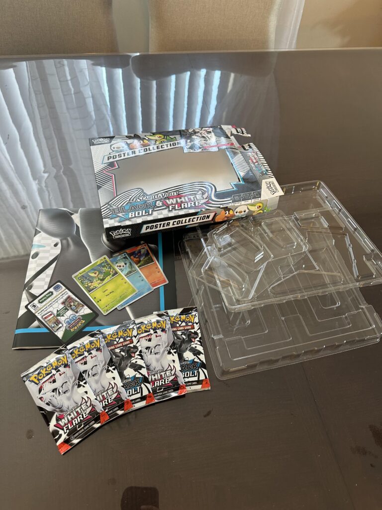 My poster collection came with one extra pack