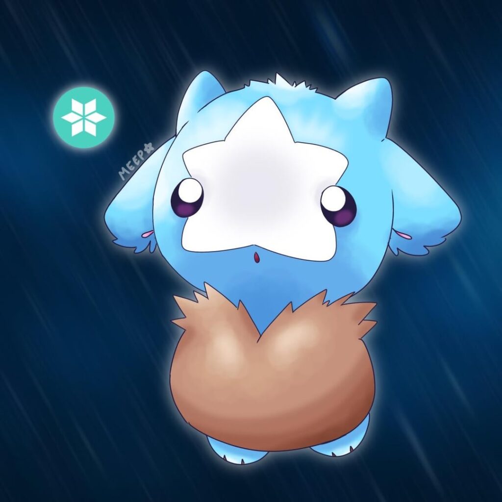 I made my oc into a fakemon!! (name ideas are appreciated!!!!)