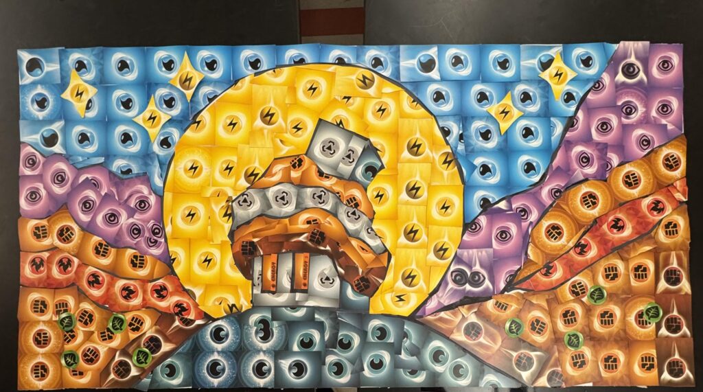 Saw someone post their energy art and thought I’d post what my students made me as a gift