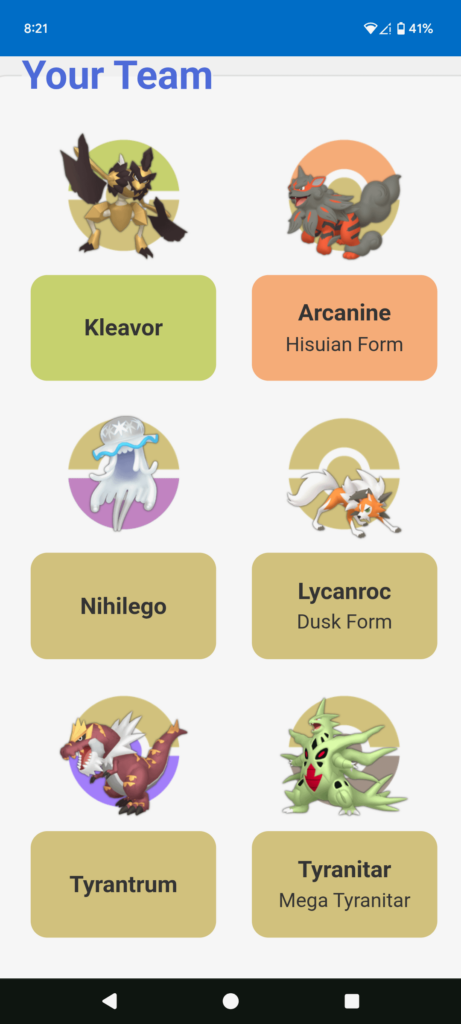 If you were a gym leader, what type would specialize in and what would your team be?