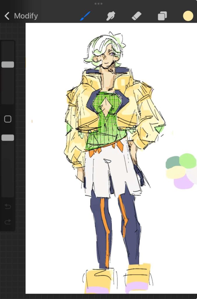 Help with my oc’s design? Is he Pokémon enough?
