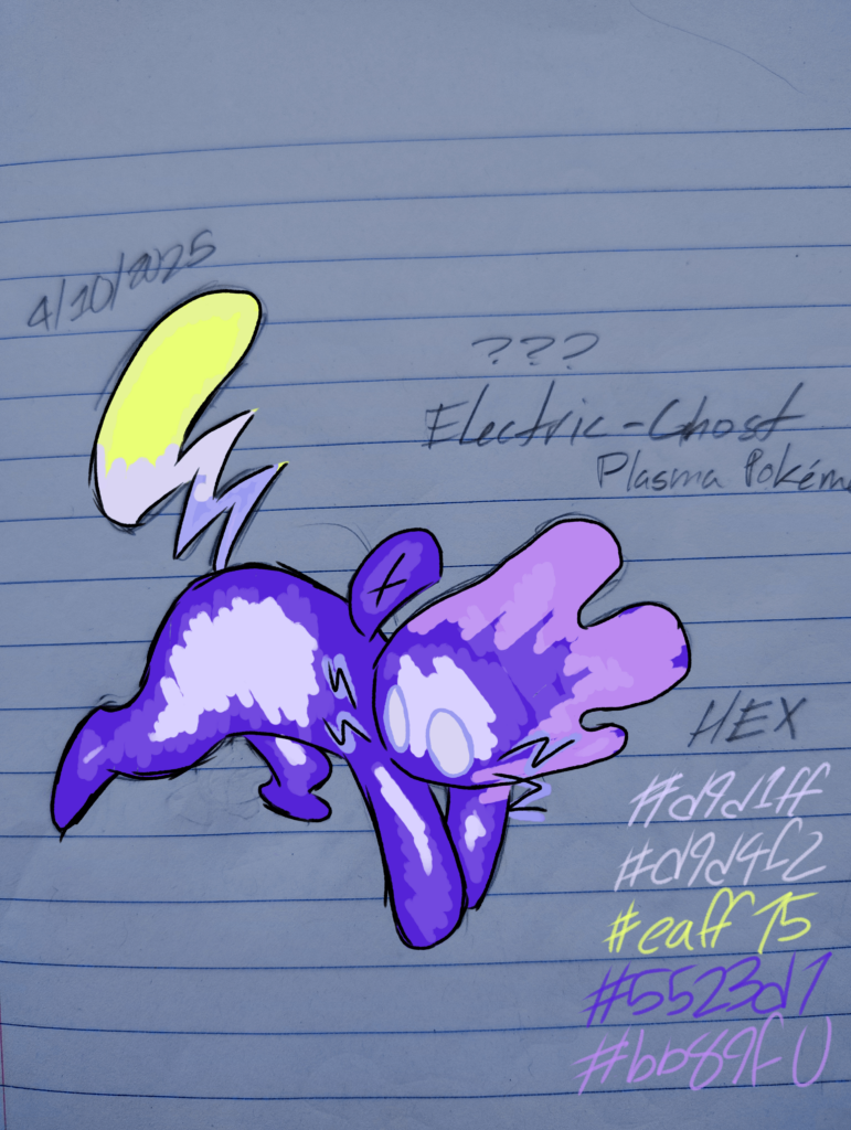 It's my first post here. I designed this Pokémon back in April, and colored it separately a little later. What do ya think?