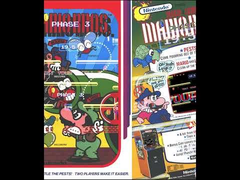 Mario Bros 1983 Arcade Live FLYER