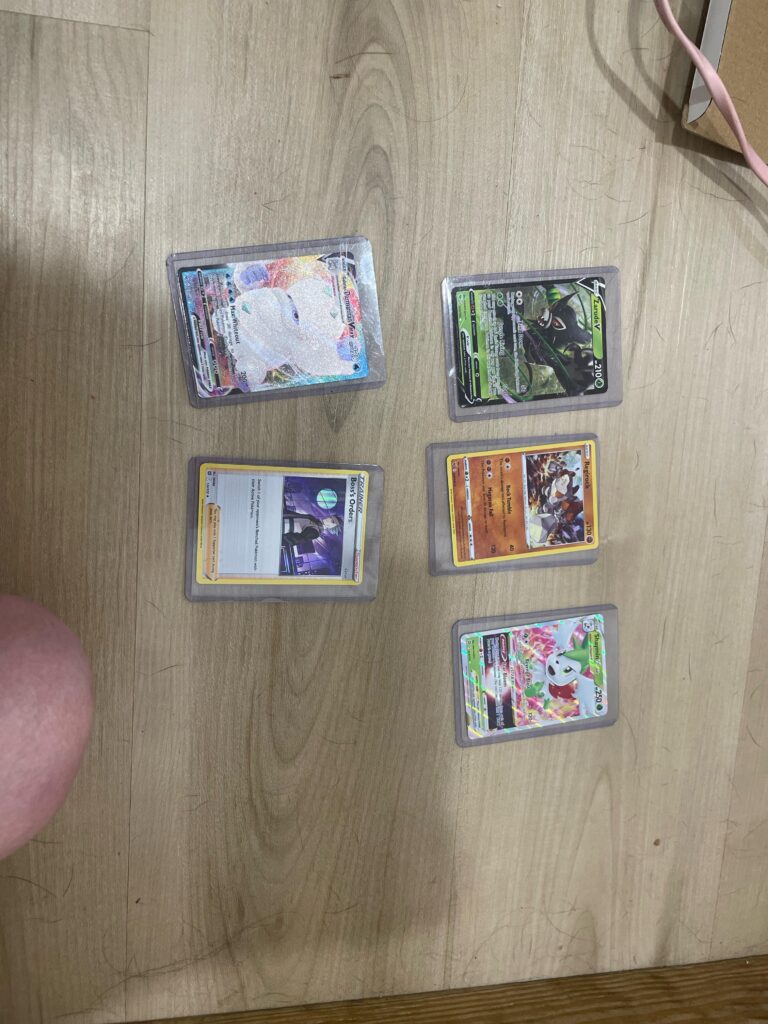 I have these cards I got from a sibling