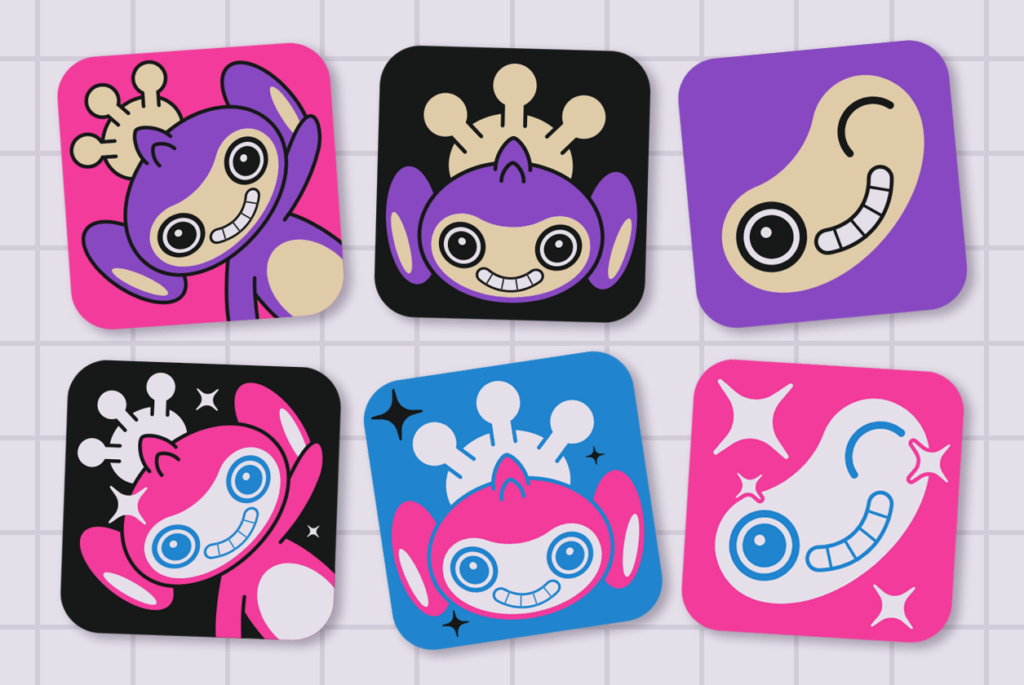 Aipom Stickers just because!
