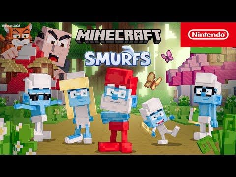Minecraft – Smurfs DLC Trailer – Nintendo Switch
