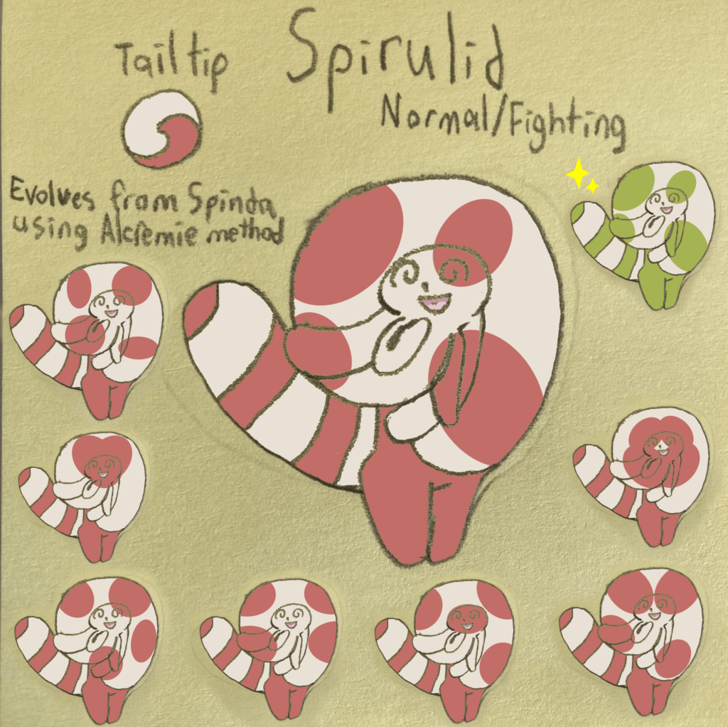 Spirulid, a Spinda Evo