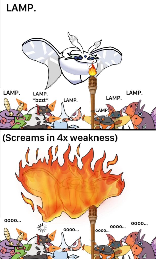 Moth pokémon