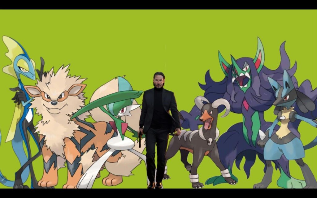 If John wick had a pokemon team in my opinion [OC]