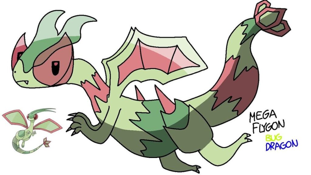 Introducing: Mega Flygon and Mega Garbodor!