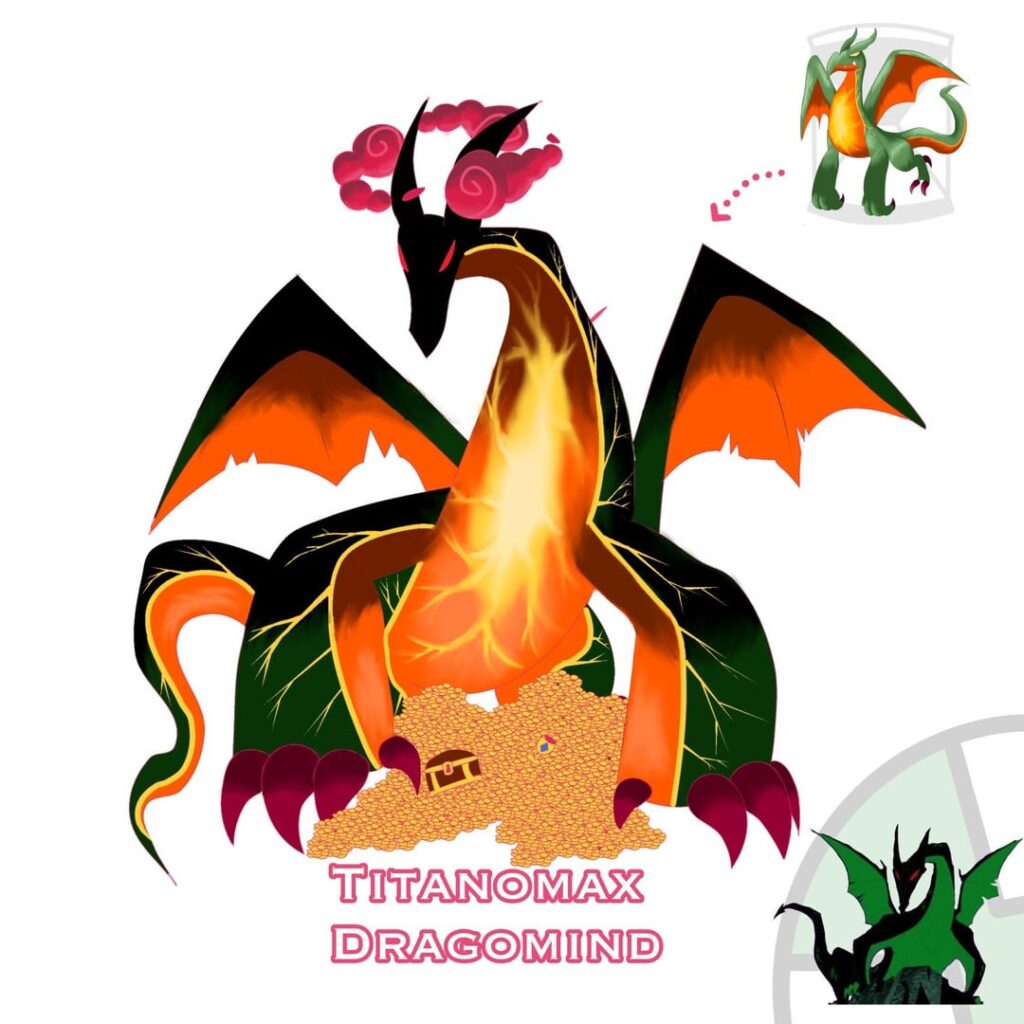 Clóckemon - Titanomax Dragomind
