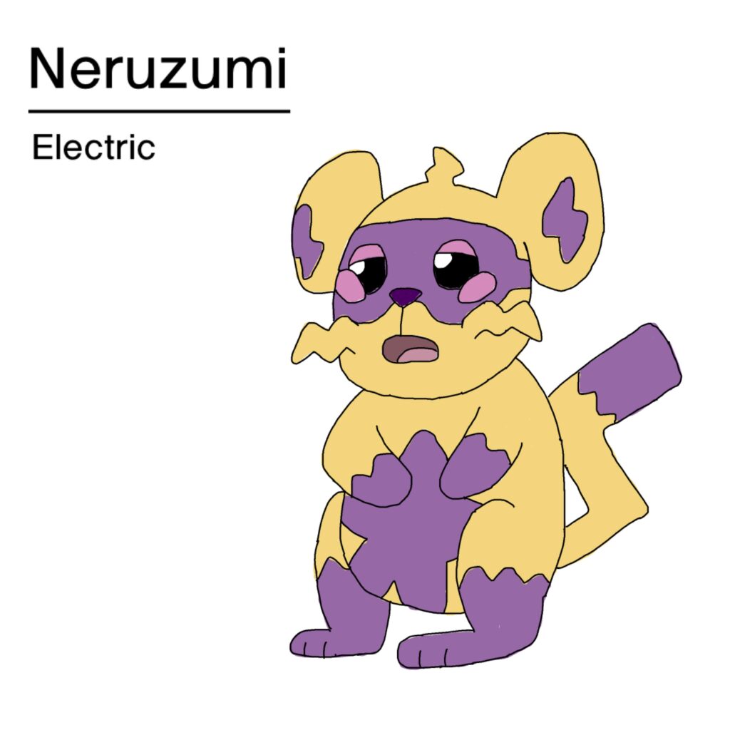 “Neruzumi”: The running mouse Pokémon