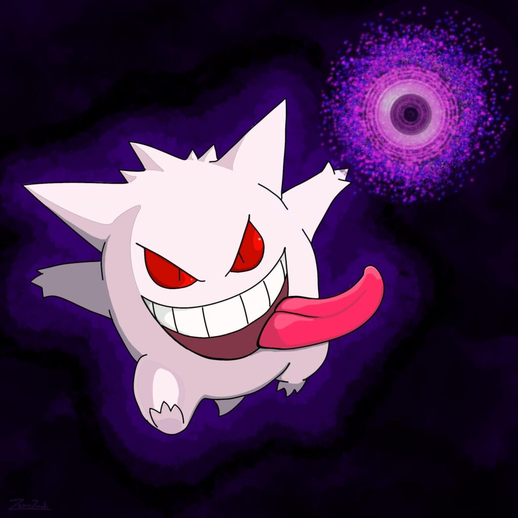 Gengar’s shiny is terrible [OC]