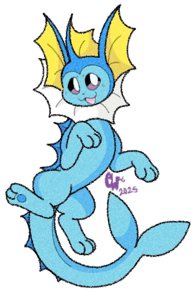 Expressive Vaporeon![OC]