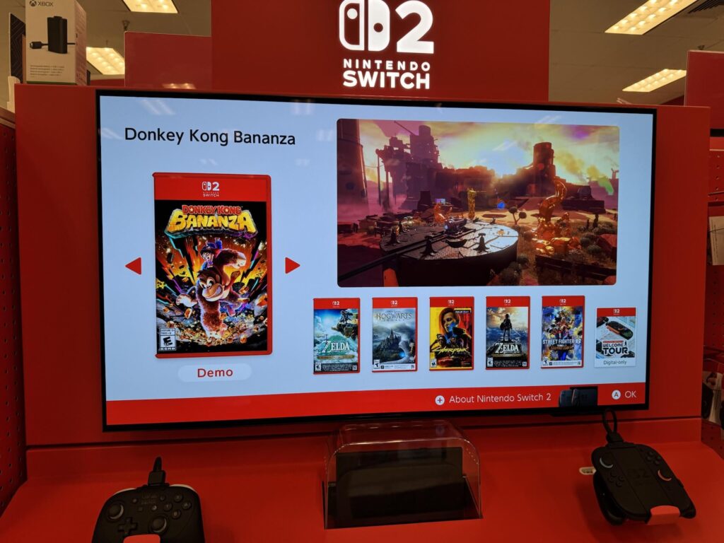 Playable Demo of DK Bonanza at my local target