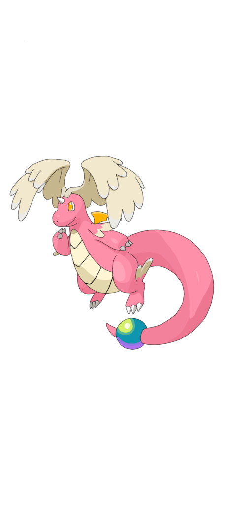 I made a shiny mega dragonite!