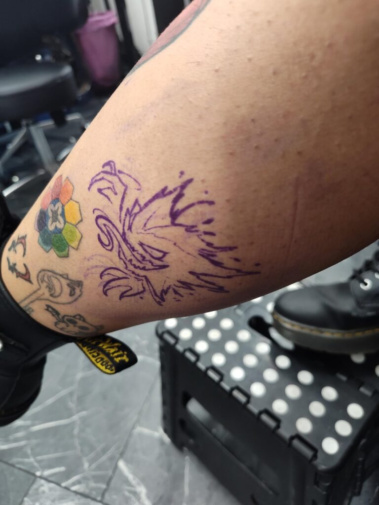 New haunter tattoo