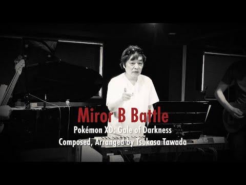 Tsukasa Tawada, composer for Pokémon and Harvest Moon, has a YouTube channel - here's his recent upload, a live band performance of Mirror B's theme!