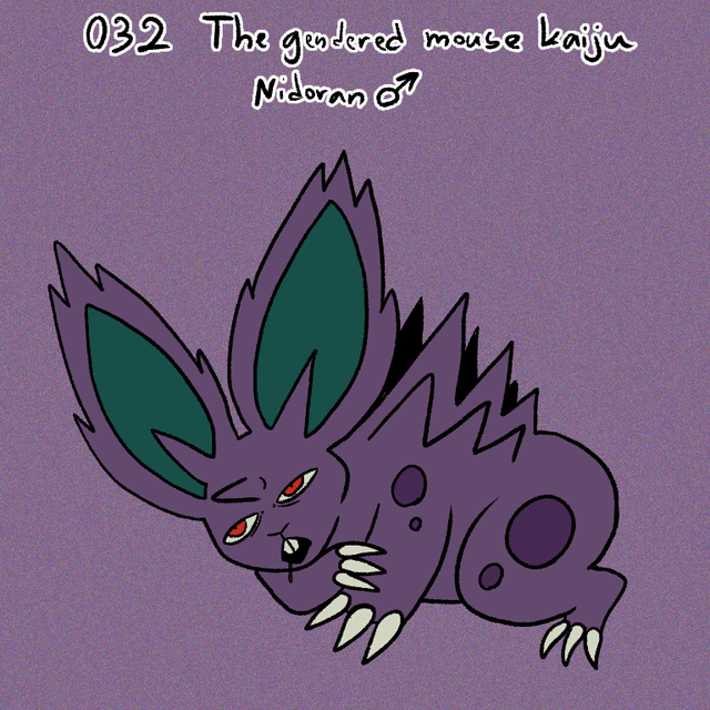 [OC] The Nidokings of today look a tad different