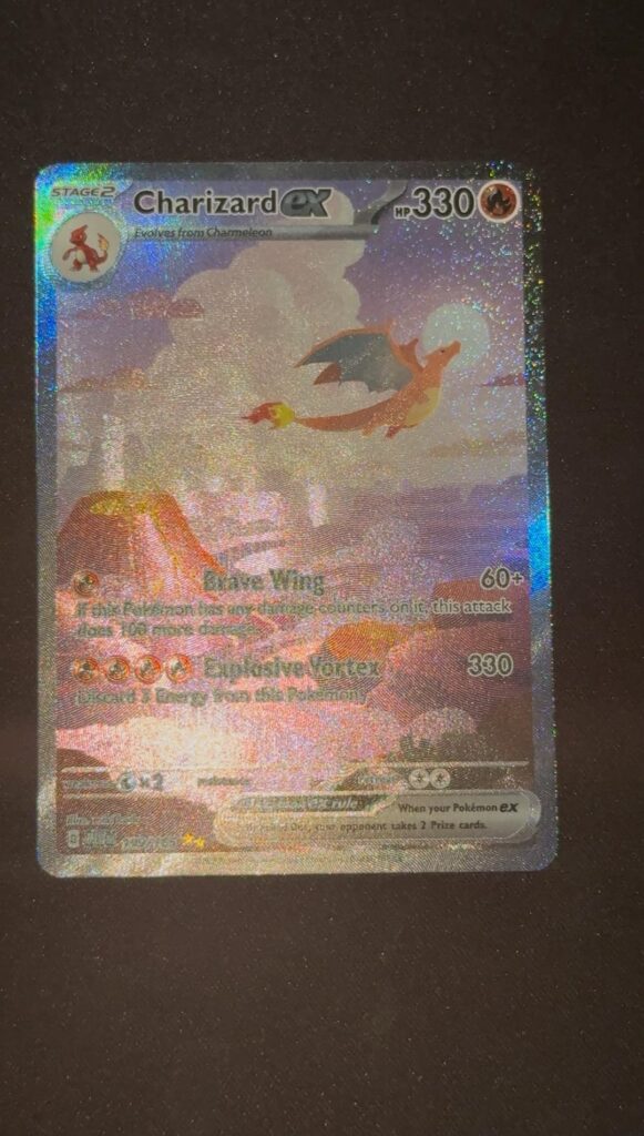 Weird dot on card