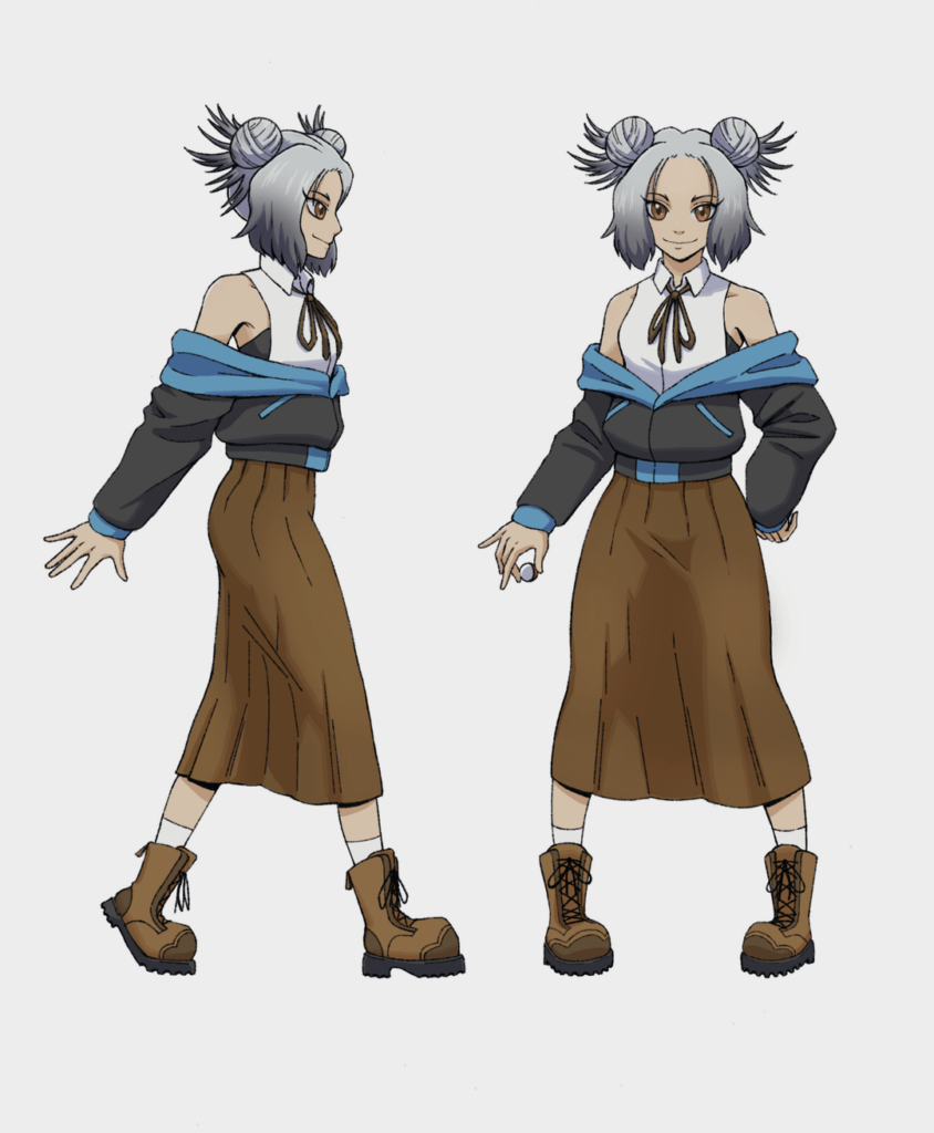 Made a Trainer character for my starter fakemon