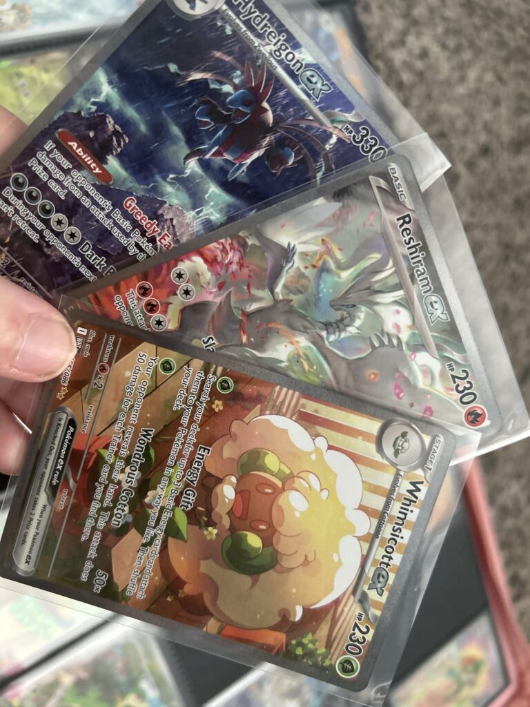 3 white flare SIRS in 40ish packs!! I’m super happy :3