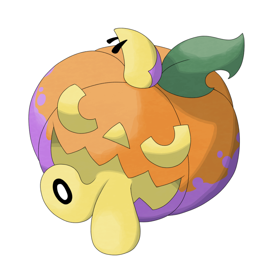 New Arkadia regional variant, arkadian applin and its new evo gourdron! both dragon/ghost!