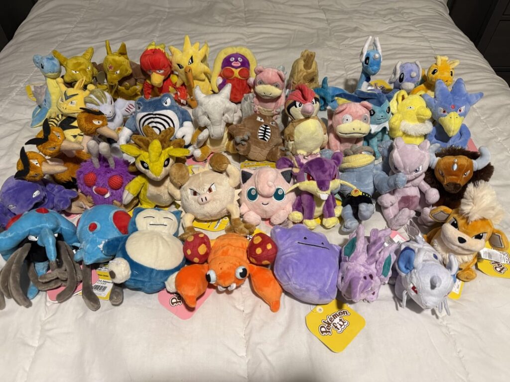 My Japan Pokemon center plush haul