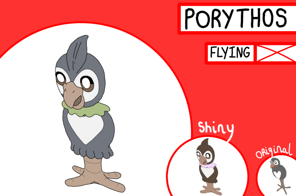 After far too much overthinking and a few too many breakdowns, the Tamago Region begins its reconstruction! Reintroducing... Porythos, Stettairy and Griffahe, the Flying Type Starter Pokemon!