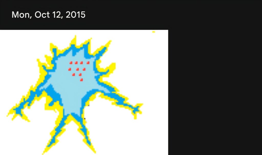 I used to make pokemon sprites back in 7th grade, was going through my drive photos and I cannot believe I predicted regieleki