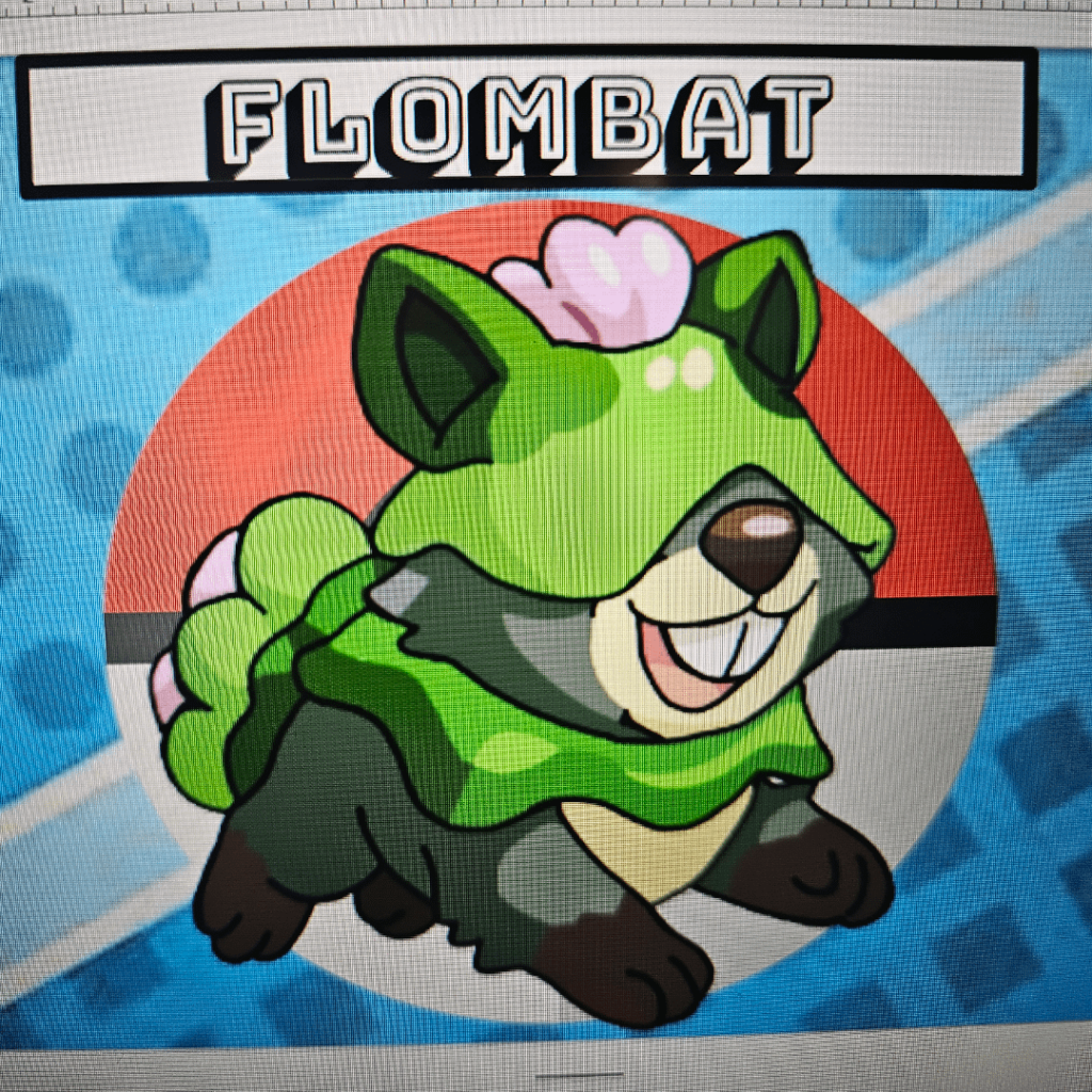 Redesign - #001: Flombat, The Foliage Pokémon