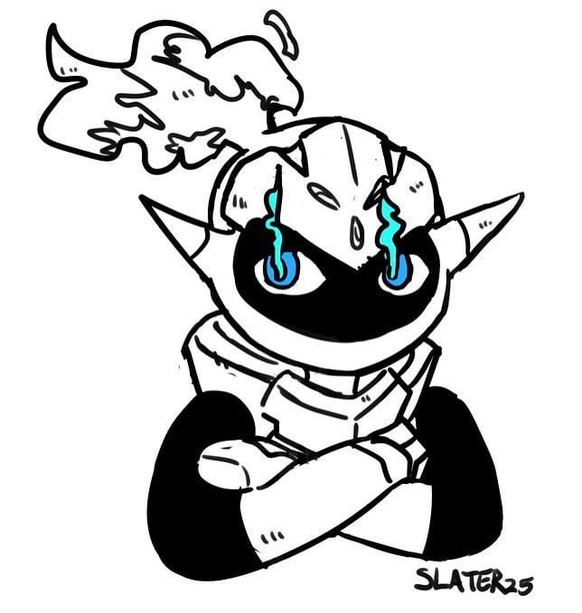 [Oc] Armarouge waiting for you to notice its Shiny