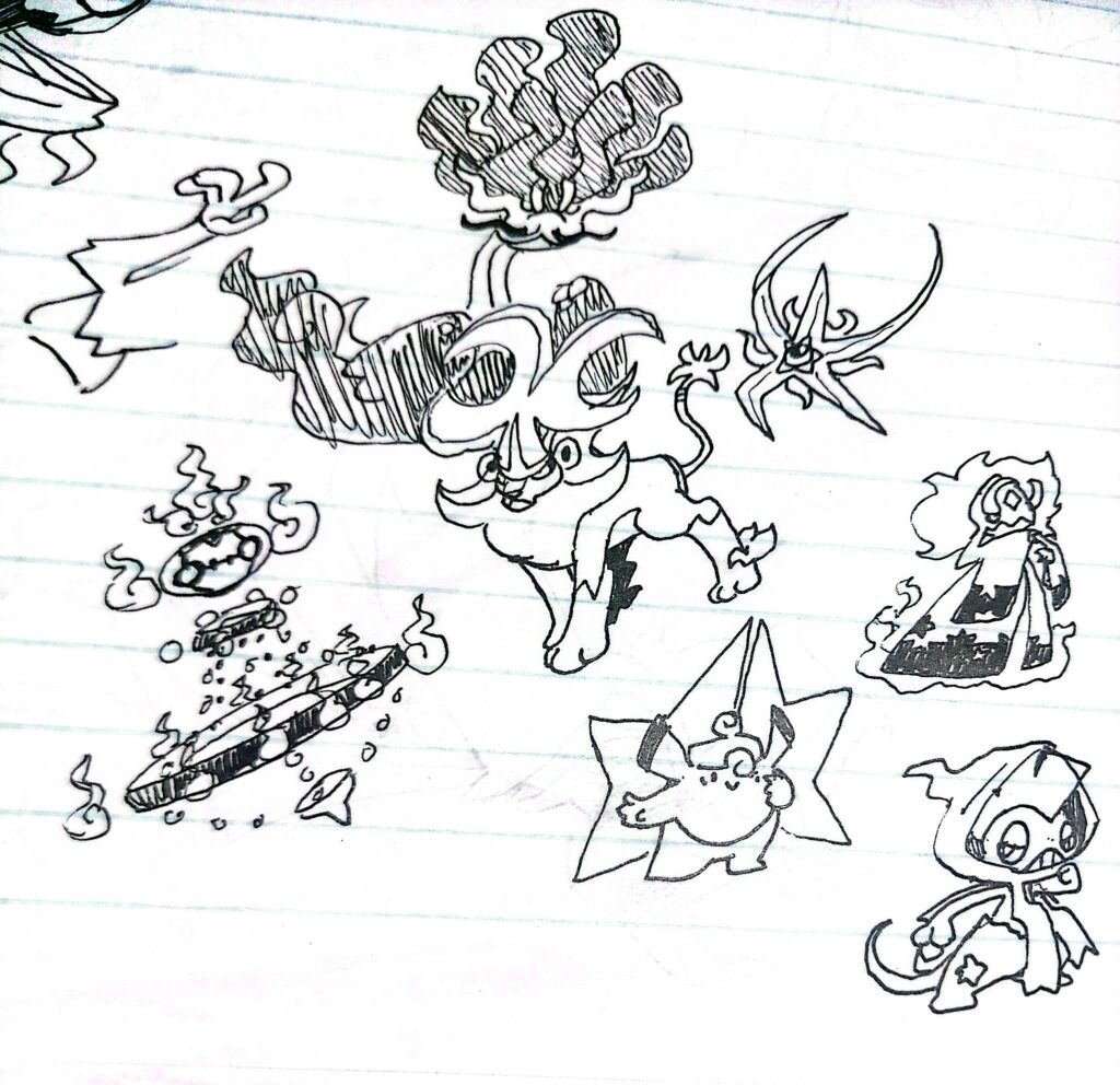Rough draughts of some megas that might show up in ZA (based on leaks )