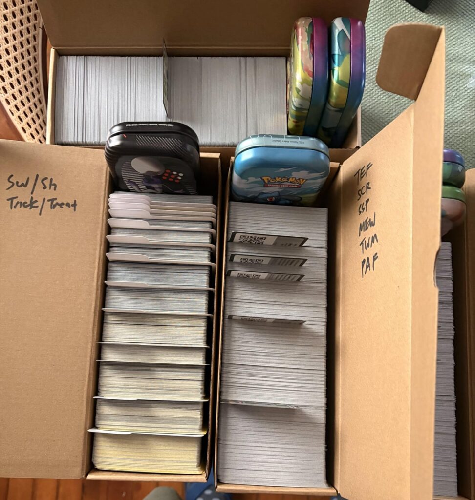 Finally organized my cards!