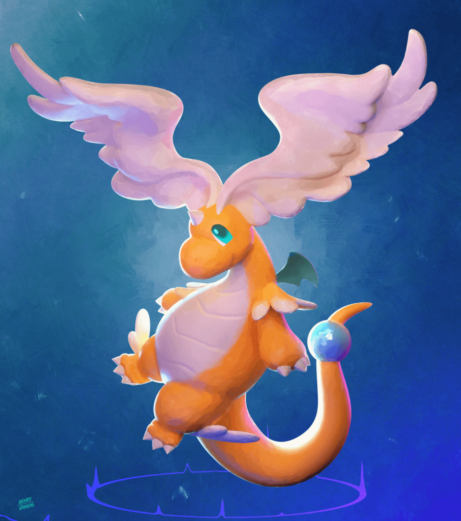 I made a Mega Dragonite [OC]