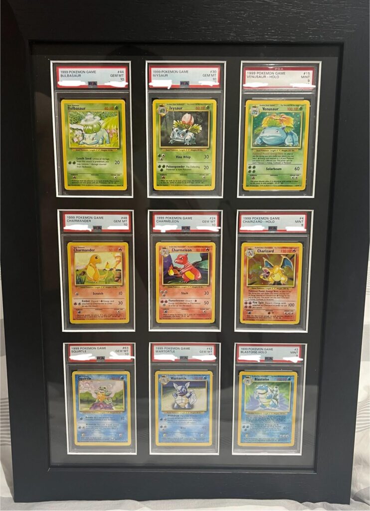 Completed my PSA base set display!