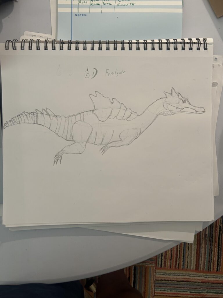 What do you think of my Feraligatr redesign?