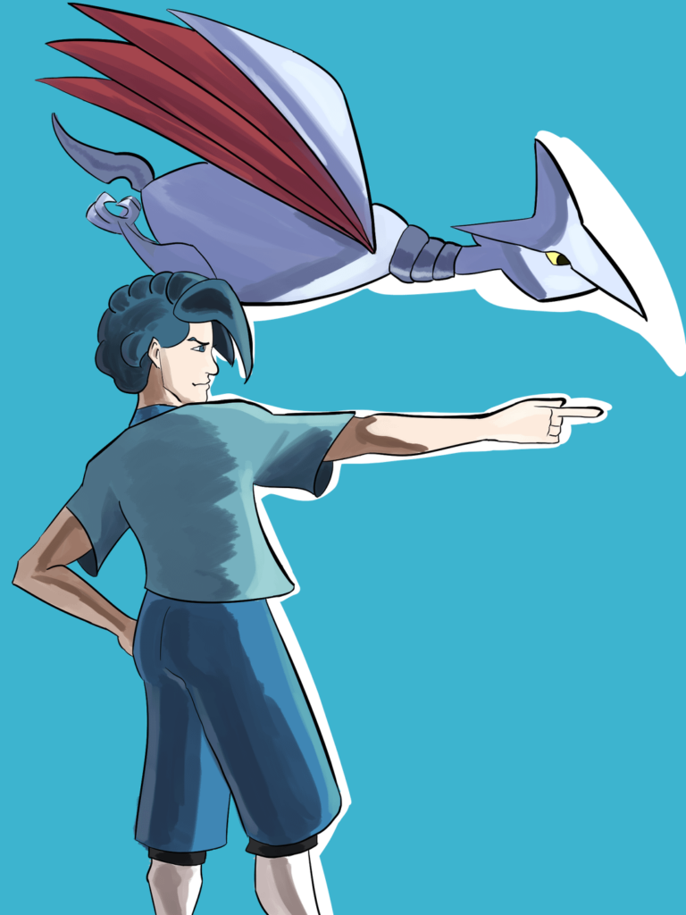 I drew all the Johto Gym Leaders!