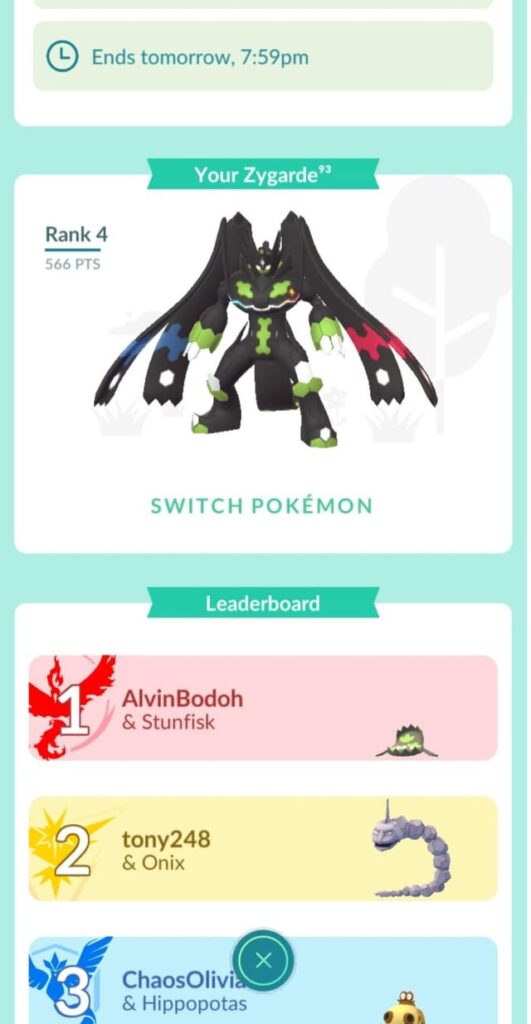 Zygarde's going through an identity crisis, he's either one hell of a chonker or an itty bitty wormy