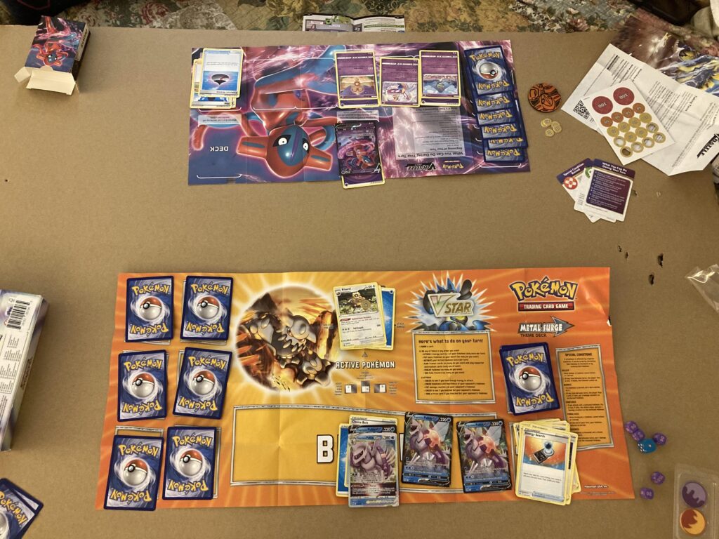 Im playing the card game for the first time, I can see why people play it now