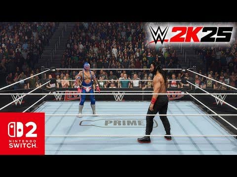 First gameplay footage of WWE 2K25 on Switch 2