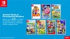 More summer deals incoming! Save on select Nintendo Switch games at participating retailers, now through 7/19.