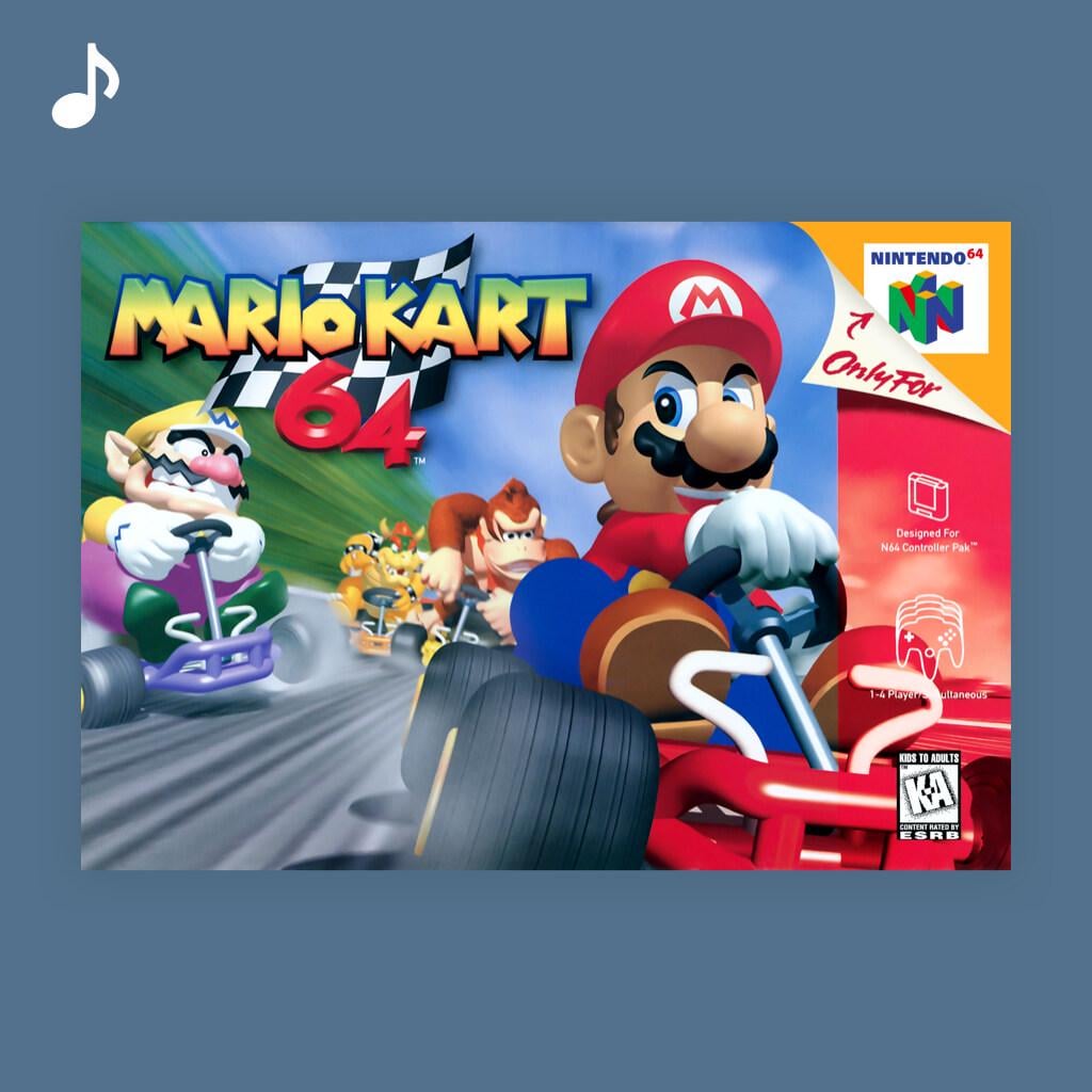 Mario Kart 64 is now Available on Nintendo Music!