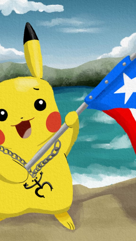 Pikachu says hello from Puerto Rico!