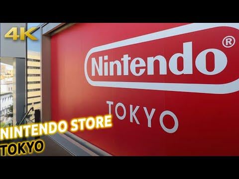 This is all the merch Nintendo sells at their official store in Tokyo
