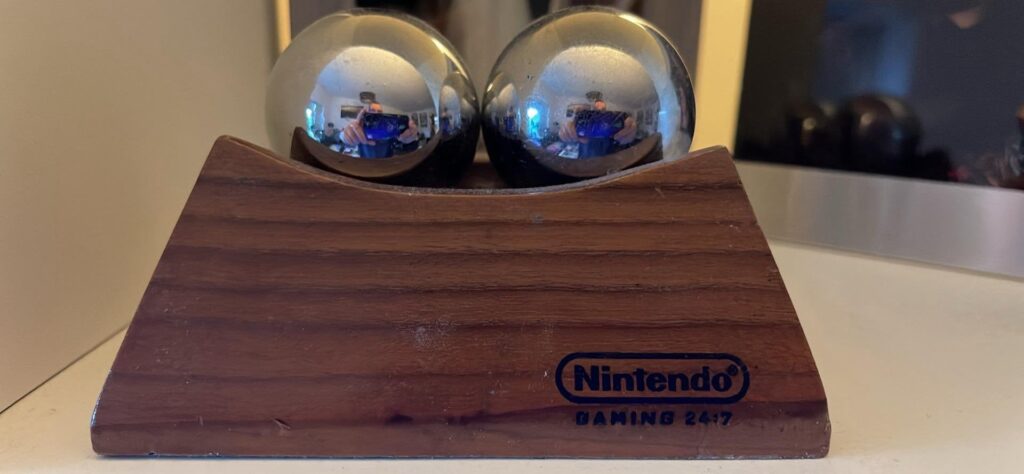 Rare Nintendo Promotional Qigong Balls